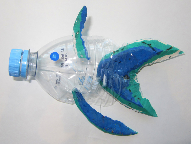 How to make a bottle fish