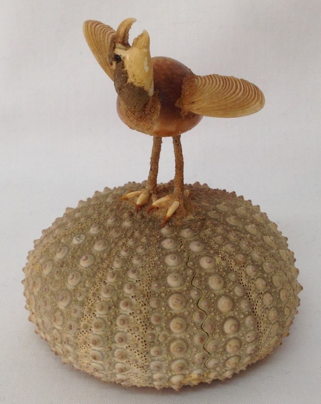 Bird Novelty Shell Ornament; Irene Edwards; 1940s Port Macquarie Museum Collection: object number 2012.90.3