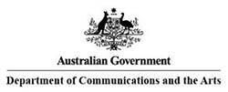 Australian Government Department of Communications and the Arts logo